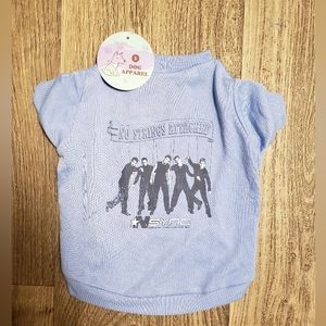 NWT'S BLENDED CLOTHING CO. DOG SCREEN TEE | NSYNC, No Strings Attached | Small